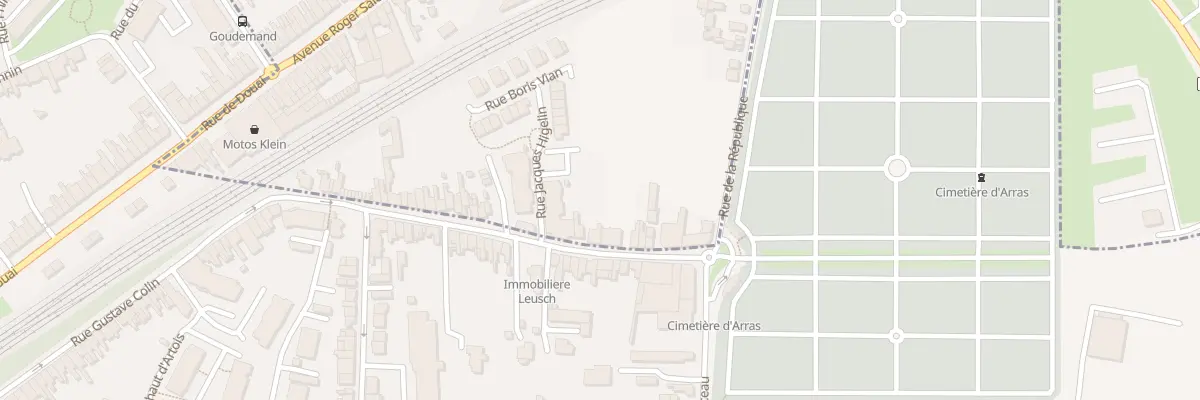 Plan du 43 Rue Gustave Colin à Saint-Laurent-Blangy