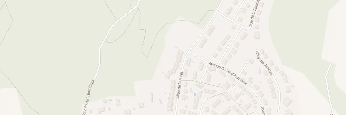 Plan du 156 All de la Forêt à Béthisy-Saint-Pierre