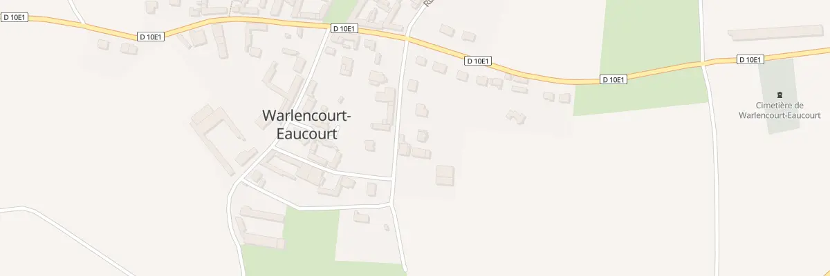 Plan du 15 Rue Neuve à Warlencourt-Eaucourt