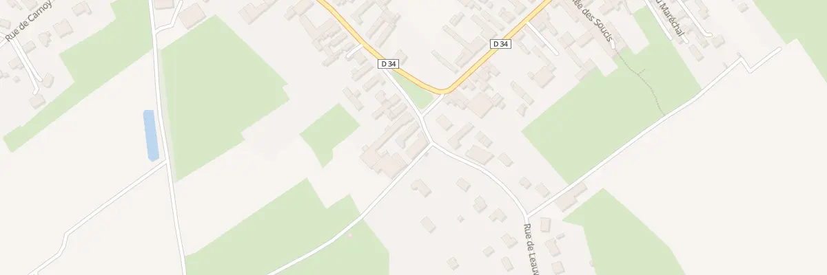 Plan du 12 Rue Leauwette à Mercatel
