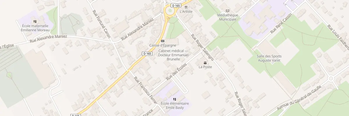 Plan du 10 Rue Roger Salengro à Loos-en-Gohelle
