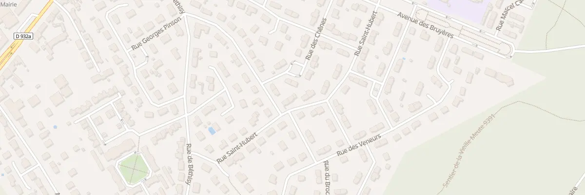 Plan du 16 Rue Saint-Hubert à Lacroix-Saint-Ouen