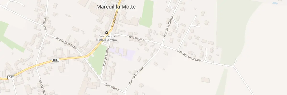 Plan du 4 Rue Bayart à Mareuil-la-Motte