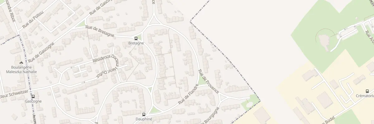 Plan du 42 Rue de Provence à Arras