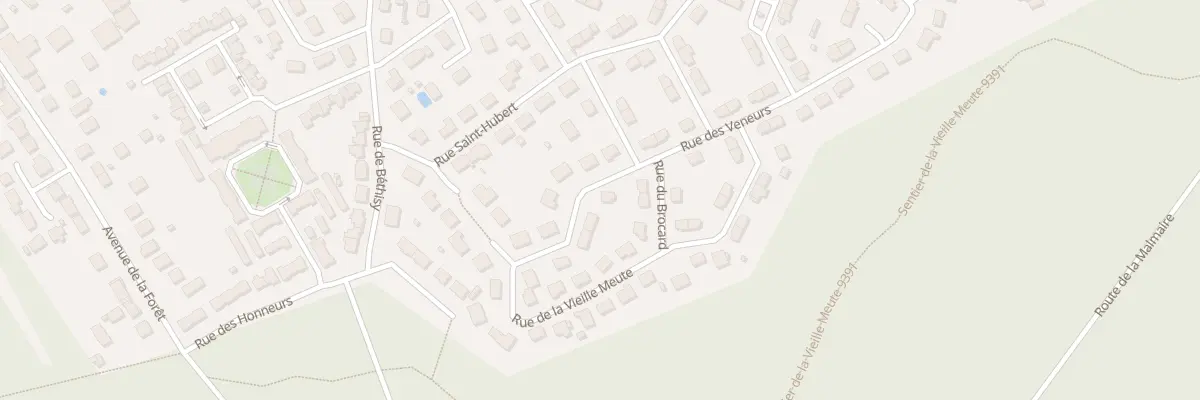 Plan du 33 Rue des Veneurs à Lacroix-Saint-Ouen