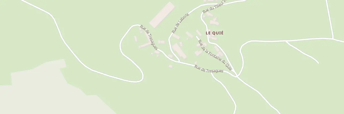 Plan du 5074 Le Quie Graissac à Argences en Aubrac