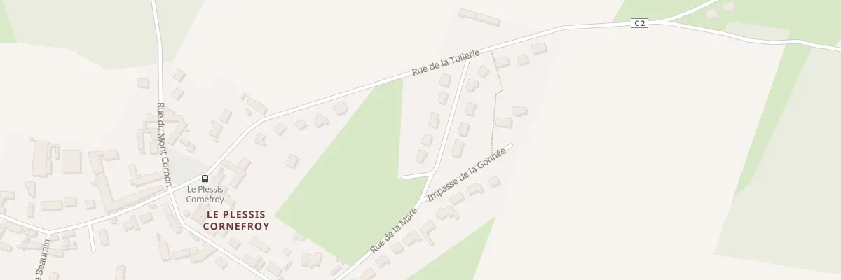 Plan du 102 Rue de la Mare à Trumilly