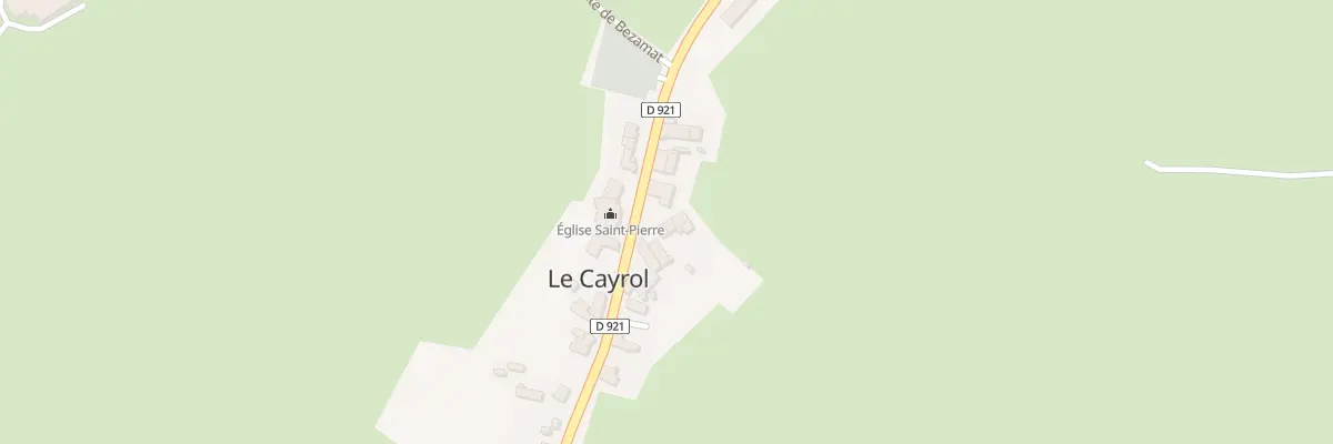 Plan du 5017A Le Cayrol au Cayrol