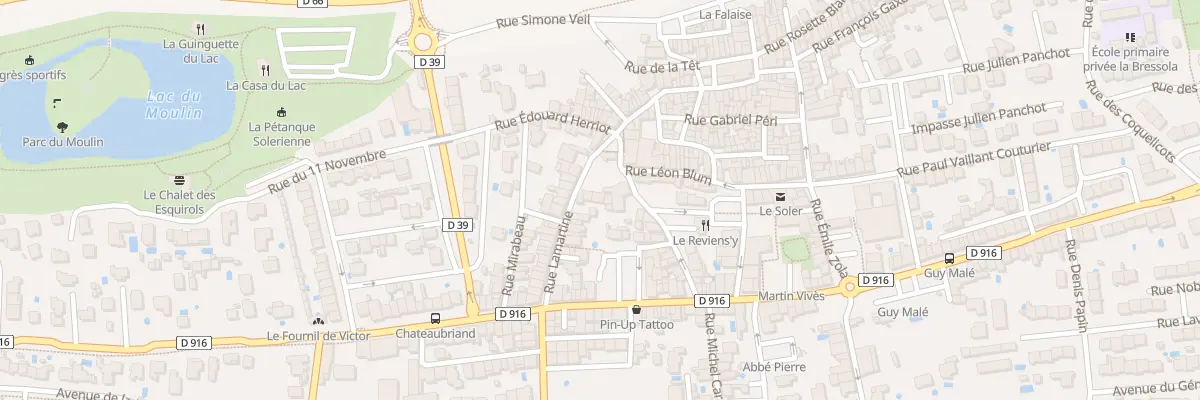 Plan du 24 Rue Lamartine au Soler
