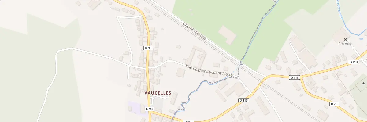 Plan du 3 Rue de Bethisy St Pierre à Néry
