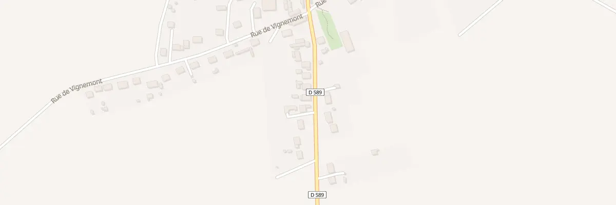 Plan du 14 Rue de Villers à Vandélicourt