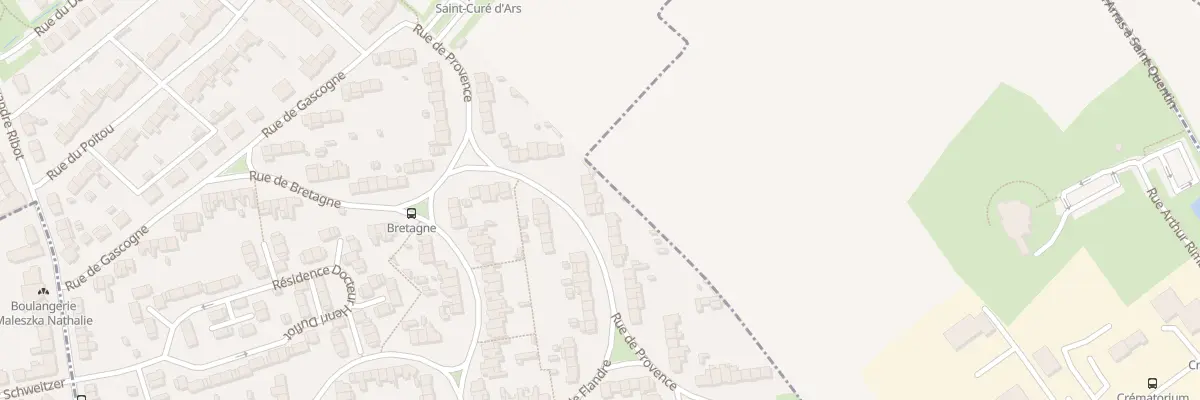 Plan du 27 Rue de Provence à Arras