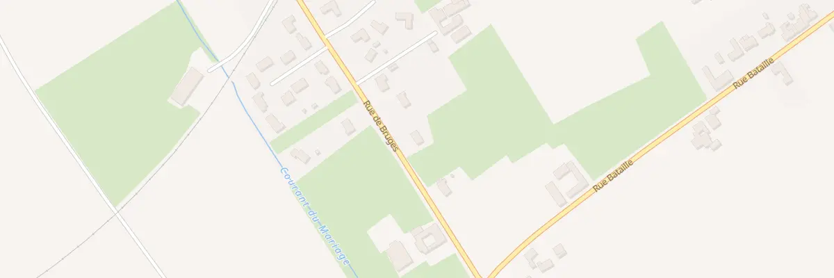 Plan du 1267 Rue de Bruges à Sailly-sur-la-Lys