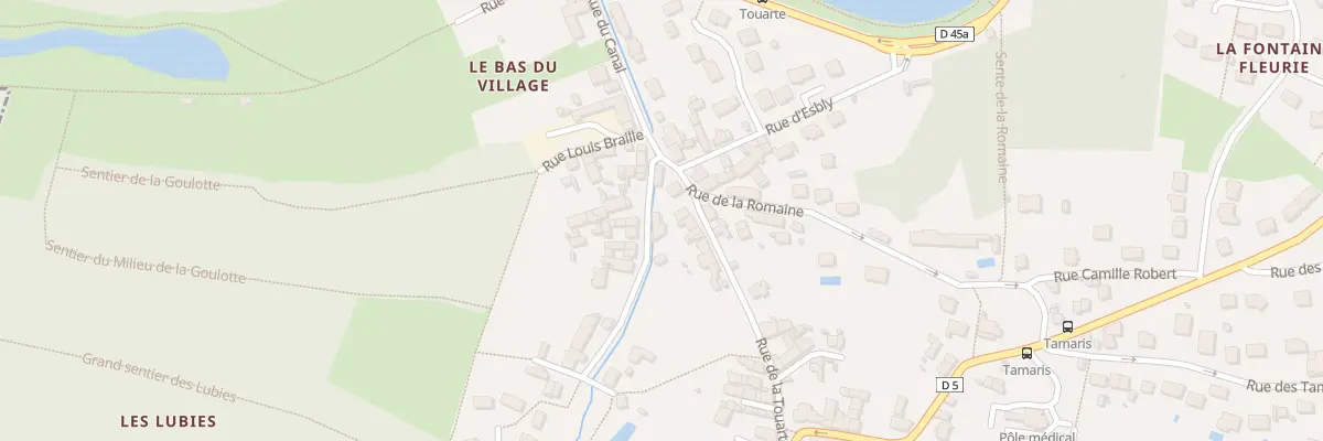 Plan du 35B Rue de la Touarte à Coupvray