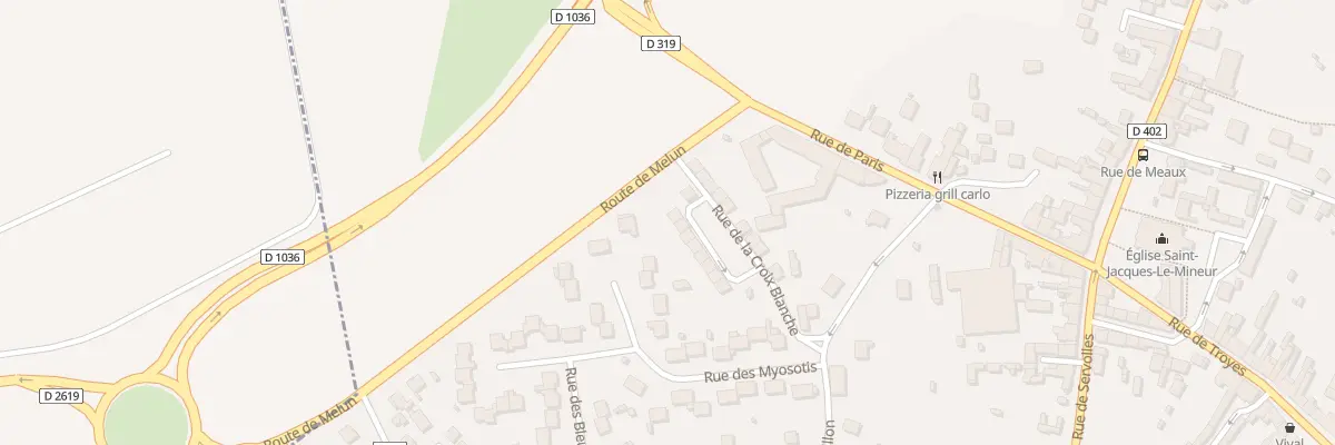 Plan du 5 Rue de la Croix Blanche à Guignes