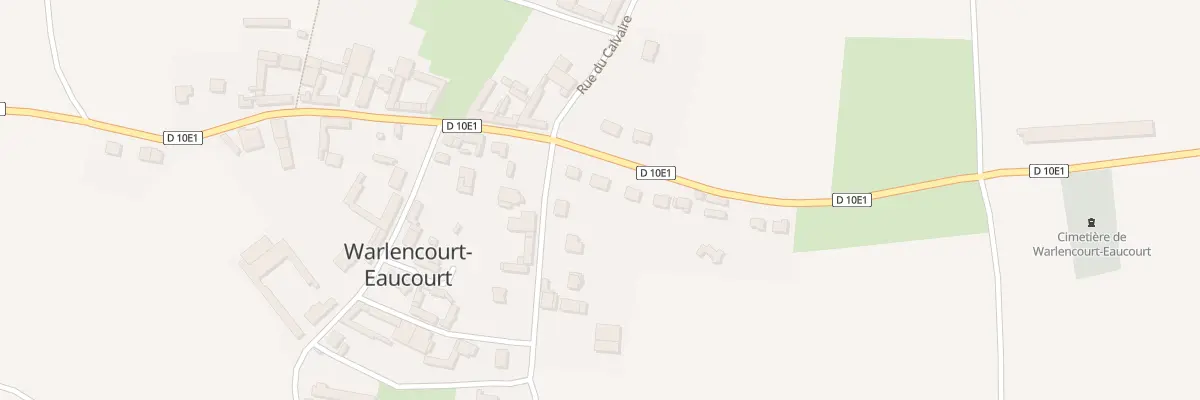 Plan du 19 Rue Saint Maurice à Warlencourt-Eaucourt