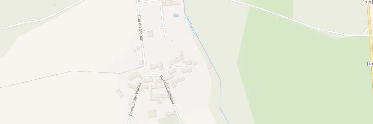 Plan du 12 Rue du Lunain à Treuzy-Levelay