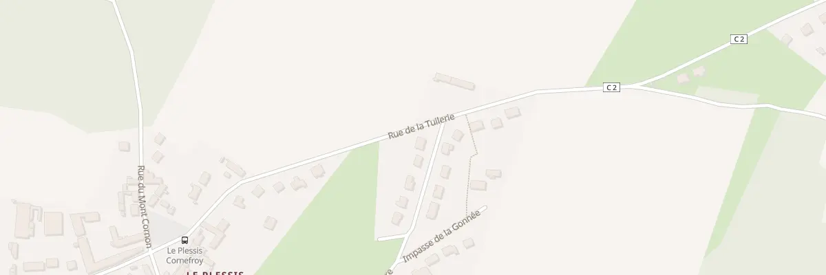 Plan du 34 Rue de la Mare à Trumilly