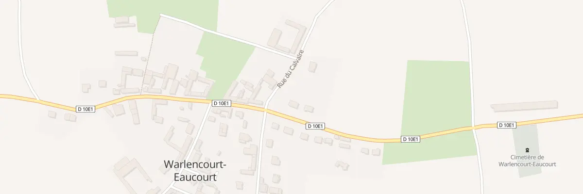 Plan du 18 Rue Saint Maurice à Warlencourt-Eaucourt