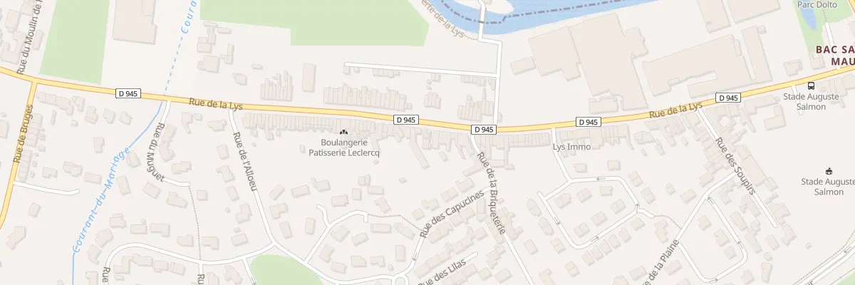Plan du 2916 Rue de la Lys à Sailly-sur-la-Lys