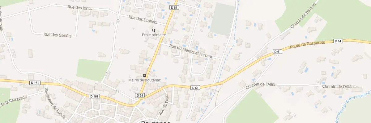 Plan du 5 Rue du Fer à Cheval à Boutenac