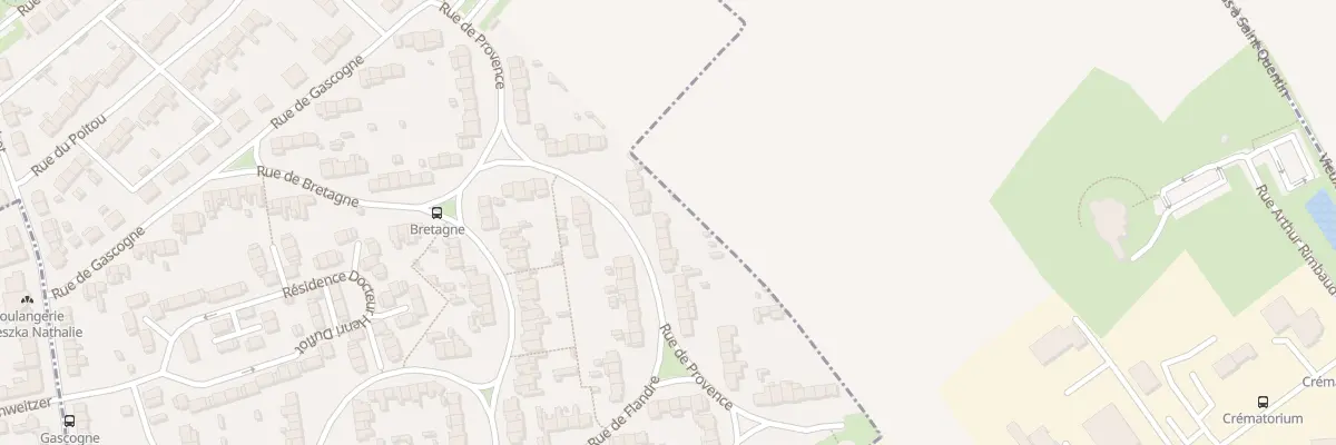 Plan du 31 Rue de Provence à Arras