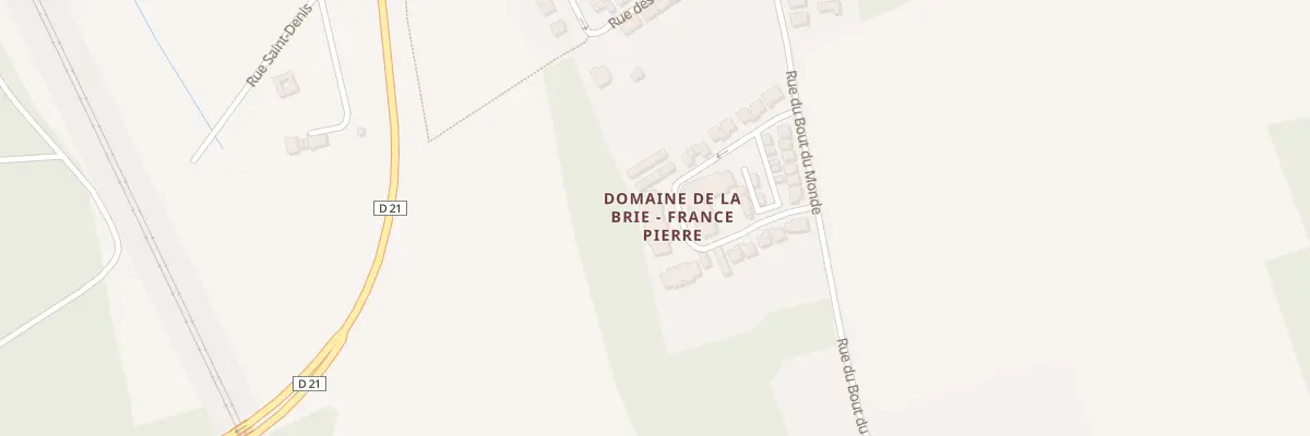 Plan du 18 Rue du Pré Boyau à Villeneuve-Saint-Denis