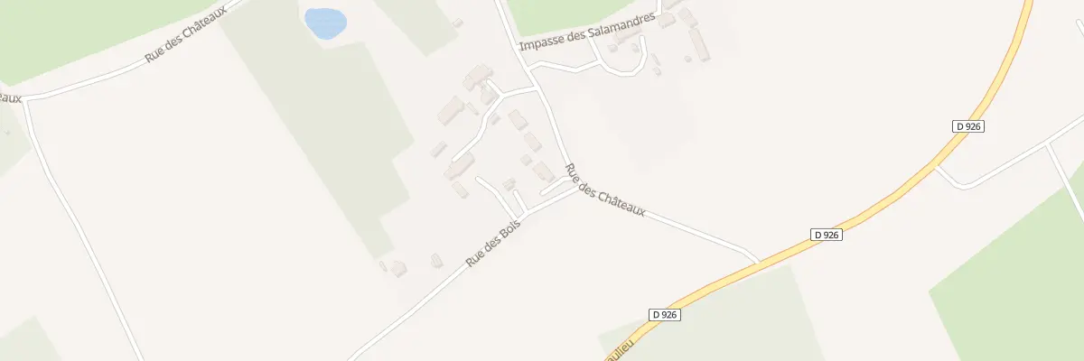 Plan du 1 Rue des Châteaux à Beaulieu-sur-Loire