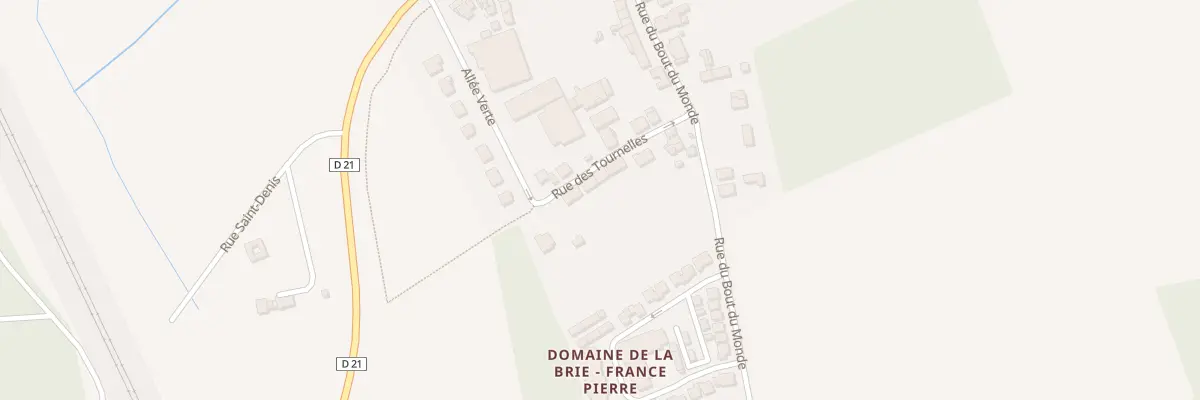 Plan du 7 Rue des Tournelles à Villeneuve-Saint-Denis