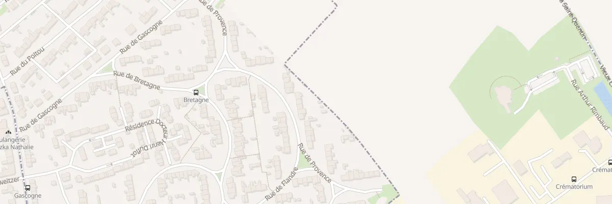 Plan du 33 Rue de Provence à Arras