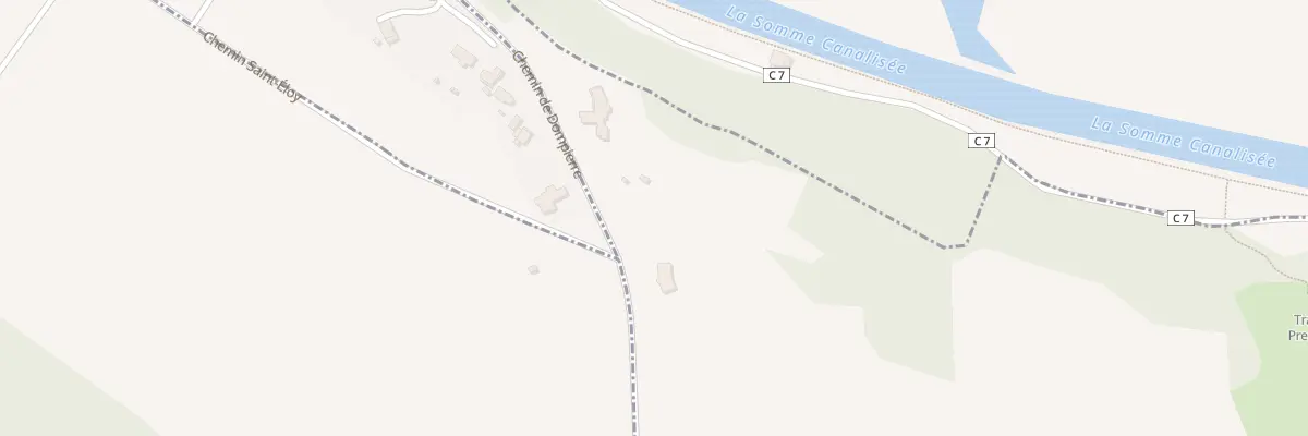 Plan du 1 Che Dompierre à Frise