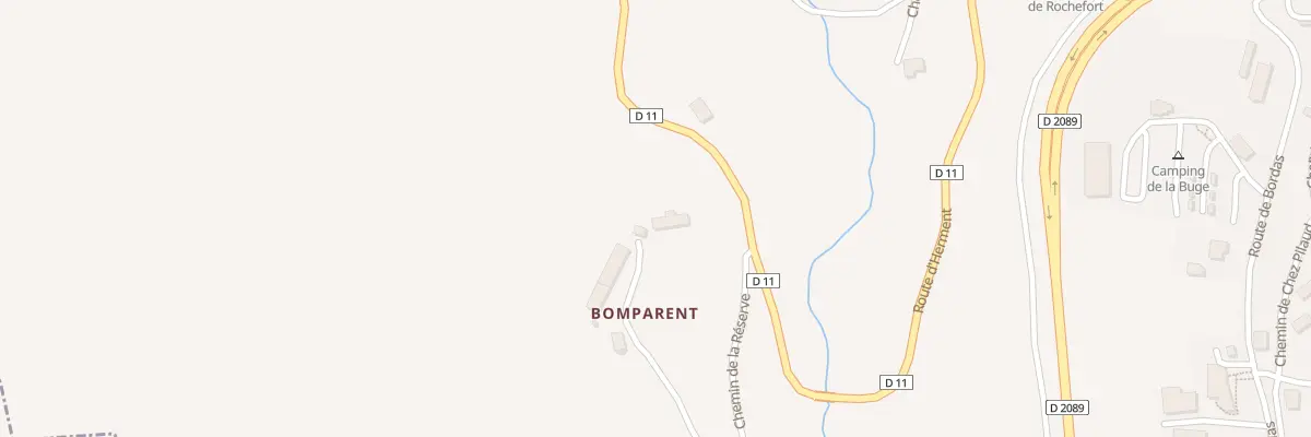 Plan du 5321 Che de la Réserve à Rochefort-Montagne