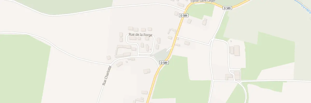 Plan du 15 Rue de la Forge à Vandélicourt