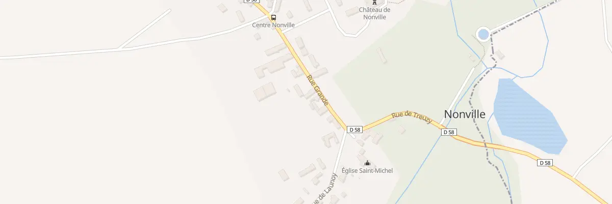 Plan du 5 Rue Grande à Nonville