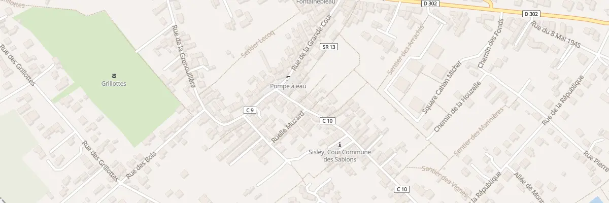 Plan du 17 Rue de la Houzelle à Moret-Loing-et-Orvanne