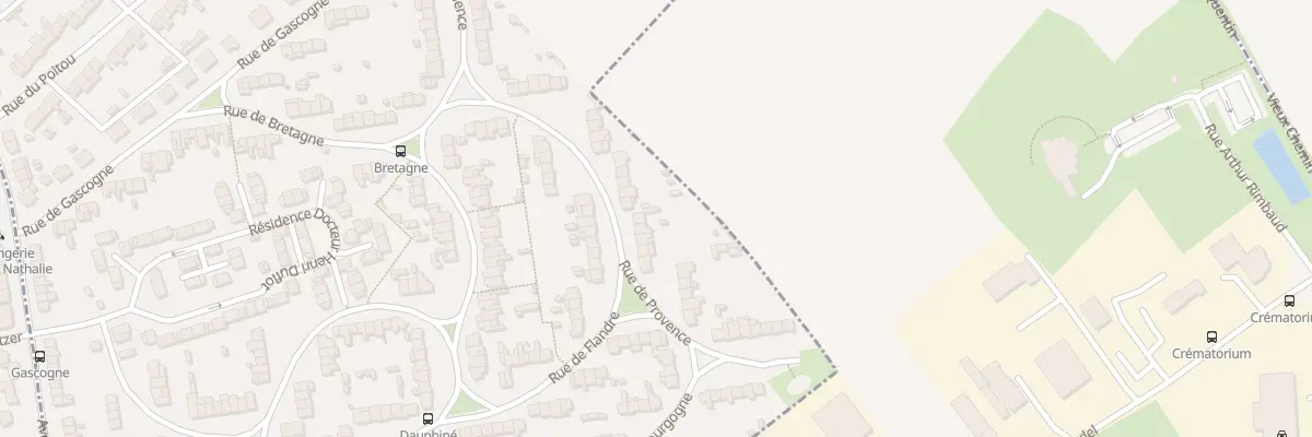 Plan du 41 Rue de Provence à Arras