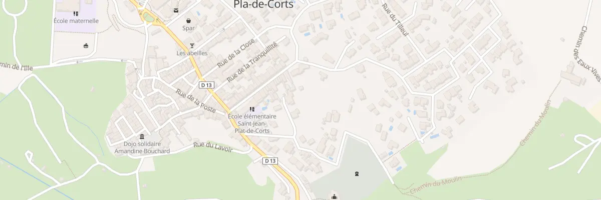 Plan du 3C Che du Moulin à Saint-Jean-Pla-de-Corts