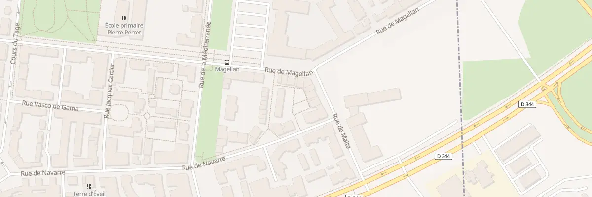 Plan du 23 Rue de Navarre à Serris