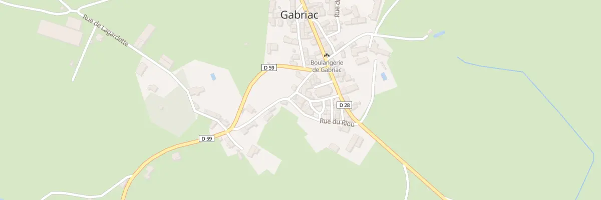 Plan du 5194 Gabriac à Gabriac