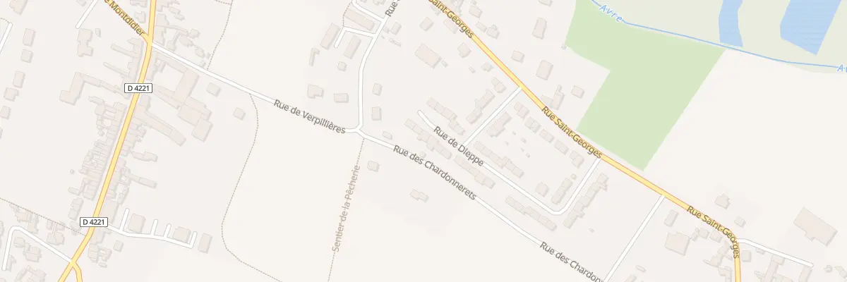 Plan du 24 Rue de Dieppe à Roye