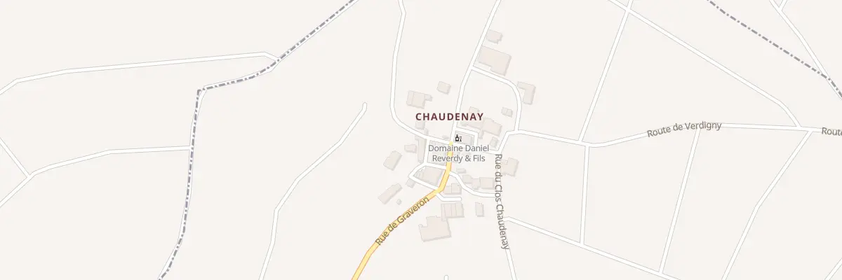 Plan du 159 Chaudenay à Verdigny