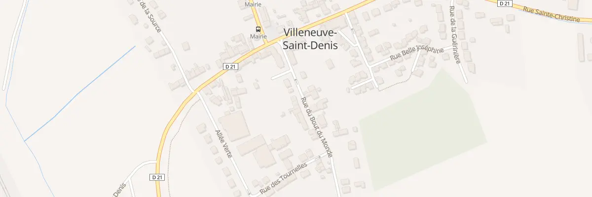 Plan du 6 Rue du Bout du Monde à Villeneuve-Saint-Denis