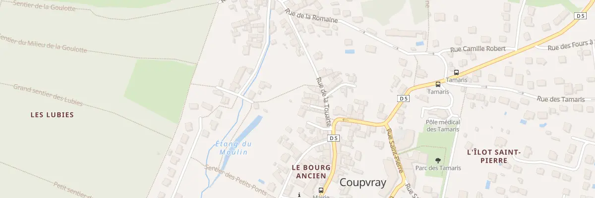 Plan du 3 Rue de la Touarte à Coupvray