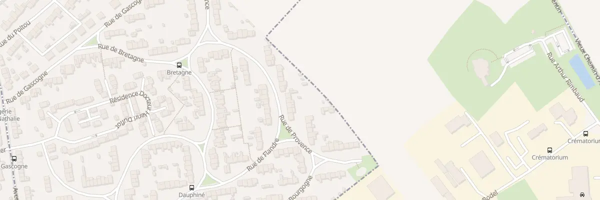 Plan du 43 Rue de Provence à Arras