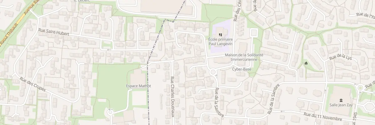 Plan du 5 Vc Res l’Armancon à Saint-Laurent-Blangy