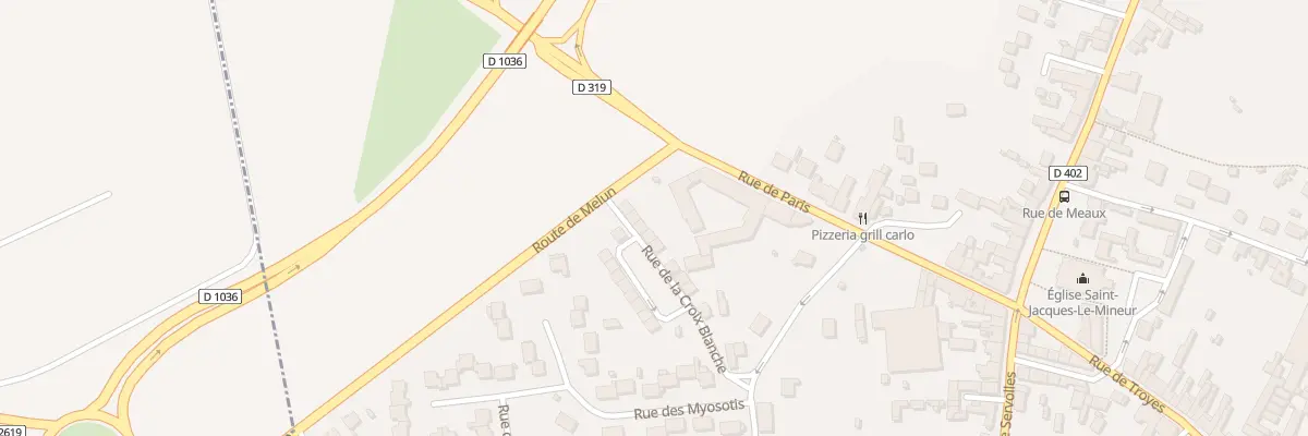 Plan du 16 Rue de la Croix Blanche à Guignes