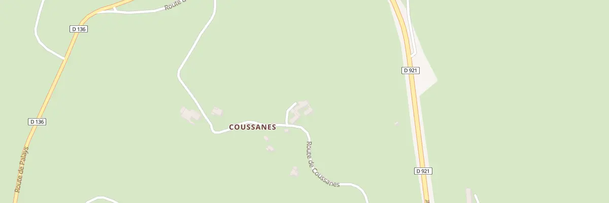 Plan du 5139 Coussanes au Cayrol