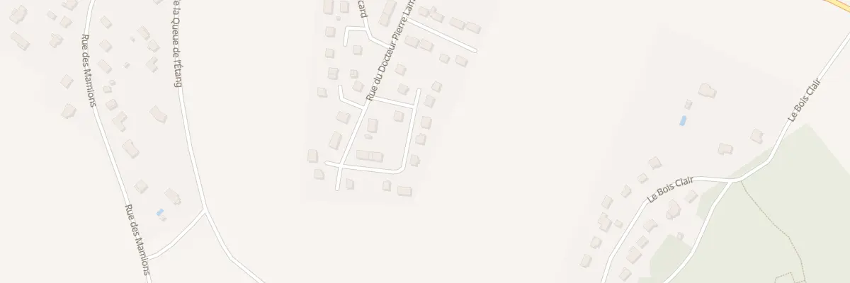 Plan du 43 Rue du Dr Rene G Gastellier à Ferrières-en-Gâtinais