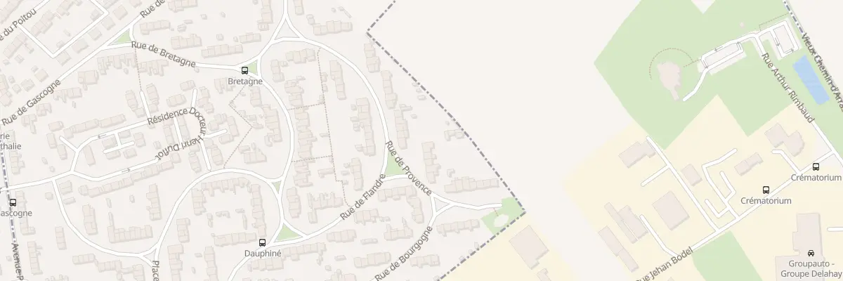 Plan du 49 Rue de Provence à Arras