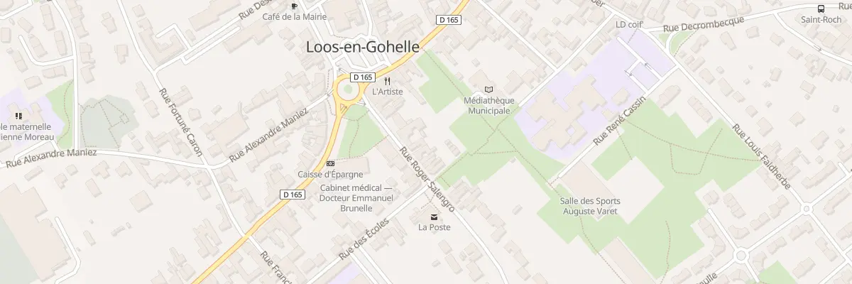 Plan du 11 Rue Roger Salengro à Loos-en-Gohelle